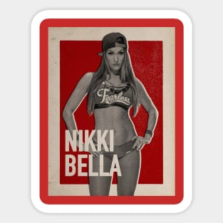 Nikki Bella Vintage Sticker